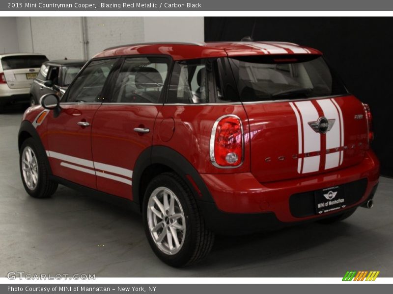 Blazing Red Metallic / Carbon Black 2015 Mini Countryman Cooper