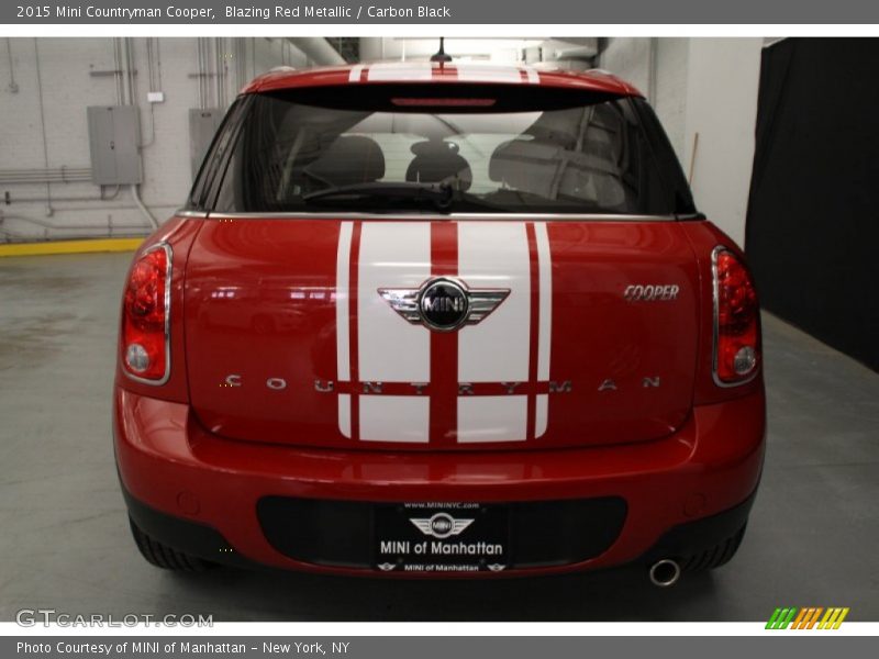 Blazing Red Metallic / Carbon Black 2015 Mini Countryman Cooper