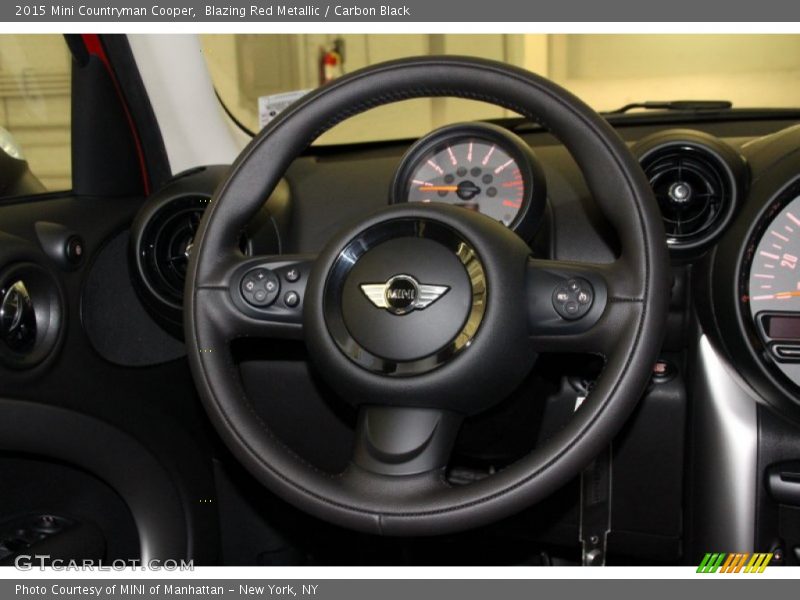 Blazing Red Metallic / Carbon Black 2015 Mini Countryman Cooper