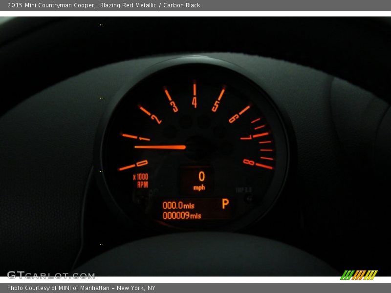 Blazing Red Metallic / Carbon Black 2015 Mini Countryman Cooper