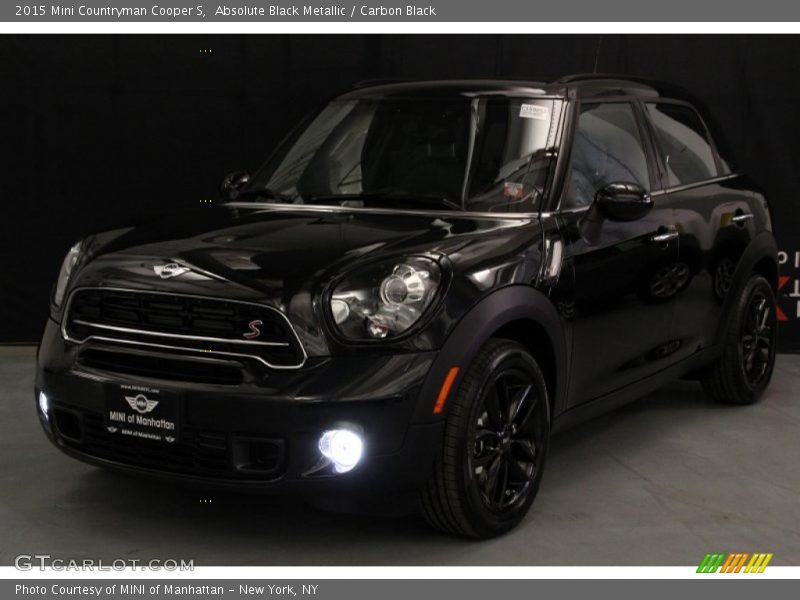 Absolute Black Metallic / Carbon Black 2015 Mini Countryman Cooper S