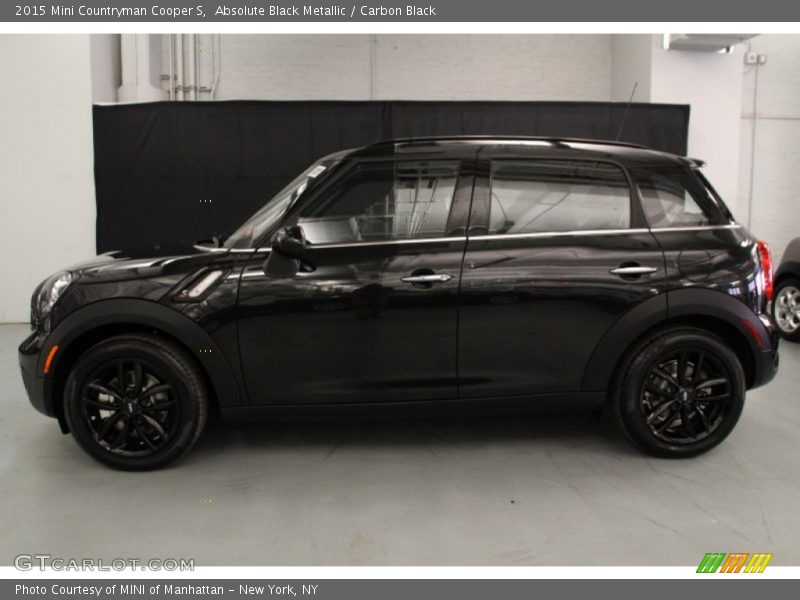 Absolute Black Metallic / Carbon Black 2015 Mini Countryman Cooper S