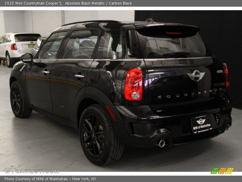 Absolute Black Metallic / Carbon Black 2015 Mini Countryman Cooper S