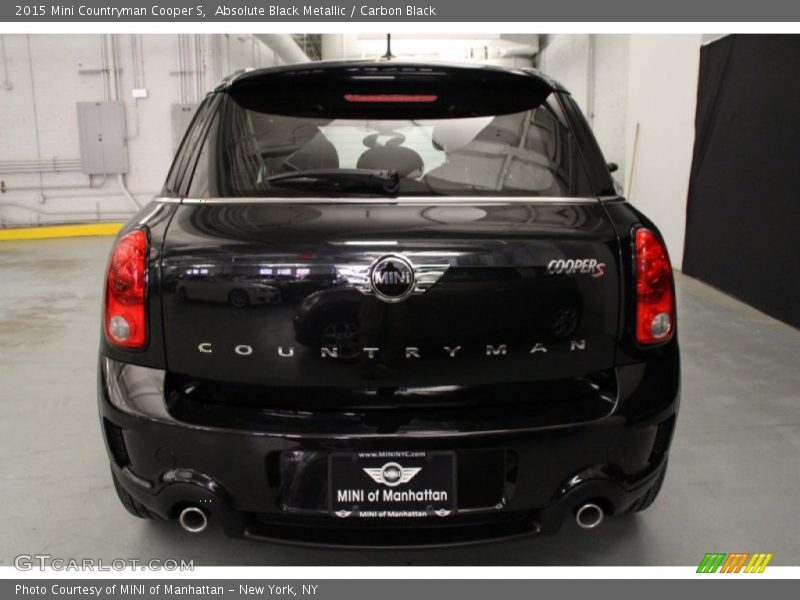 Absolute Black Metallic / Carbon Black 2015 Mini Countryman Cooper S