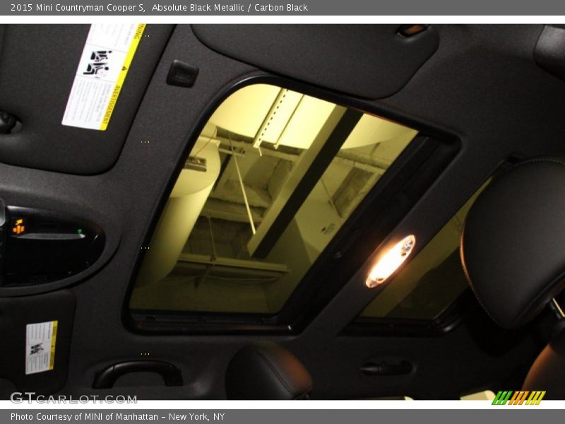 Absolute Black Metallic / Carbon Black 2015 Mini Countryman Cooper S
