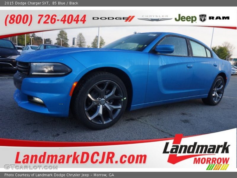 B5 Blue / Black 2015 Dodge Charger SXT