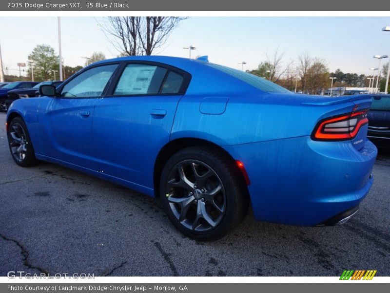 B5 Blue / Black 2015 Dodge Charger SXT