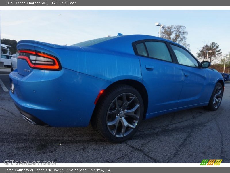 B5 Blue / Black 2015 Dodge Charger SXT