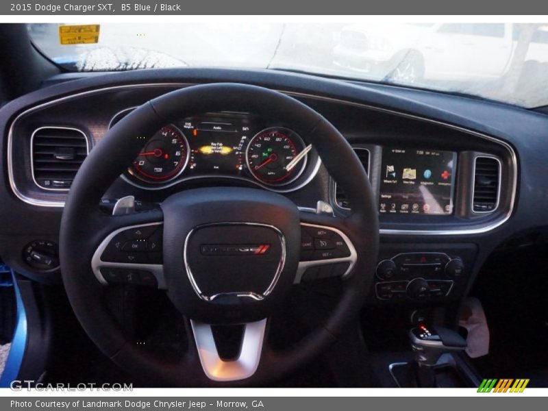 B5 Blue / Black 2015 Dodge Charger SXT