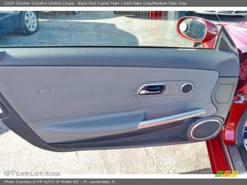 Blaze Red Crystal Pearl / Dark Slate Gray/Medium Slate Gray 2004 Chrysler Crossfire Limited Coupe