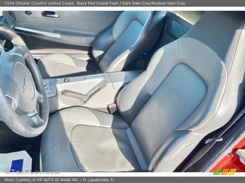 Blaze Red Crystal Pearl / Dark Slate Gray/Medium Slate Gray 2004 Chrysler Crossfire Limited Coupe