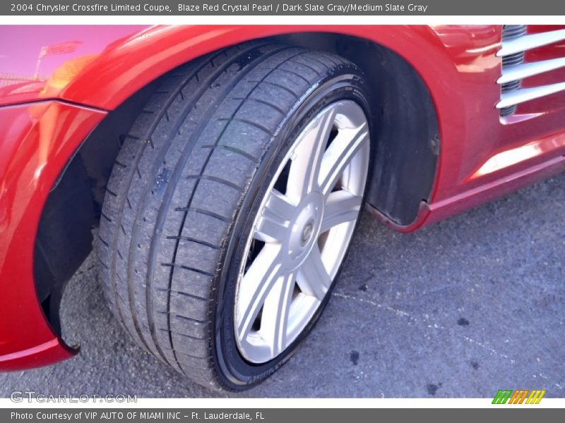 Blaze Red Crystal Pearl / Dark Slate Gray/Medium Slate Gray 2004 Chrysler Crossfire Limited Coupe