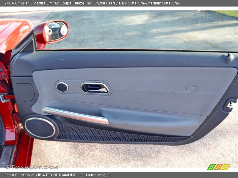 Blaze Red Crystal Pearl / Dark Slate Gray/Medium Slate Gray 2004 Chrysler Crossfire Limited Coupe