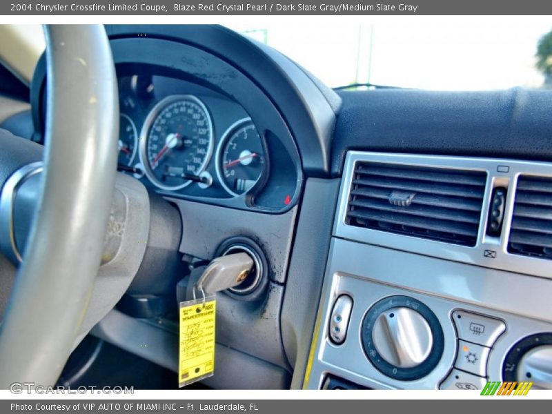 Blaze Red Crystal Pearl / Dark Slate Gray/Medium Slate Gray 2004 Chrysler Crossfire Limited Coupe