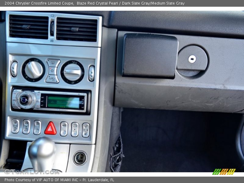 Blaze Red Crystal Pearl / Dark Slate Gray/Medium Slate Gray 2004 Chrysler Crossfire Limited Coupe