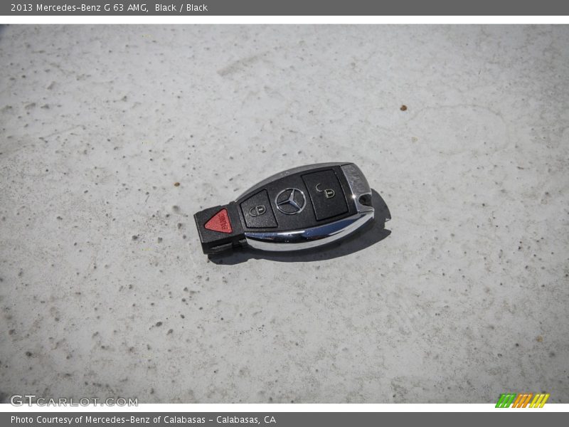 Keys of 2013 G 63 AMG