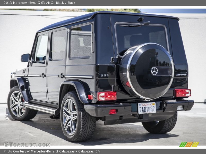 Black / Black 2013 Mercedes-Benz G 63 AMG