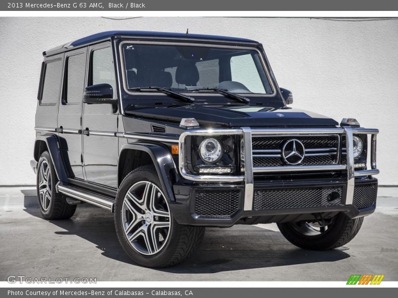 Front 3/4 View of 2013 G 63 AMG
