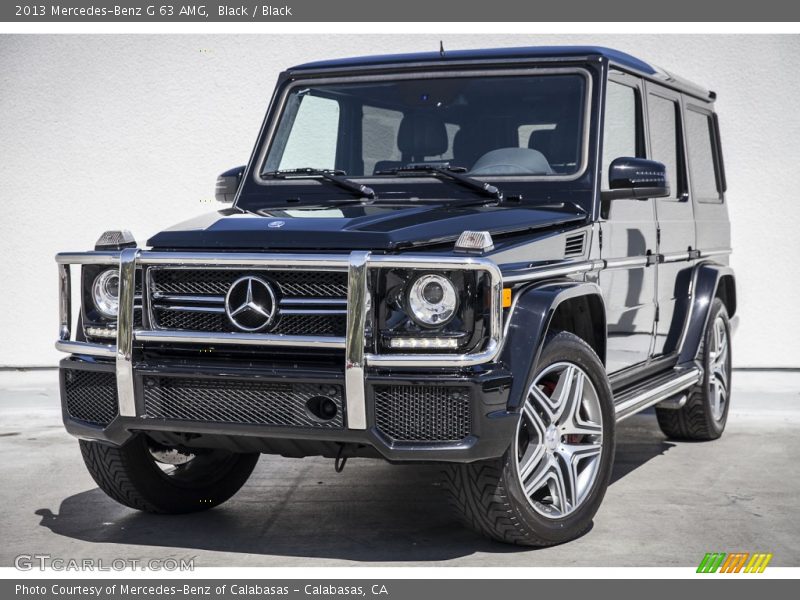 Black / Black 2013 Mercedes-Benz G 63 AMG