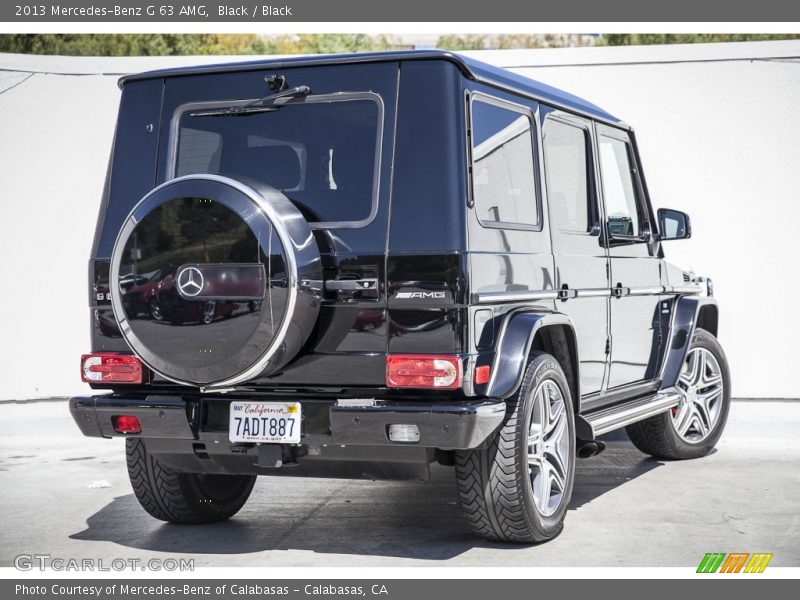 Black / Black 2013 Mercedes-Benz G 63 AMG