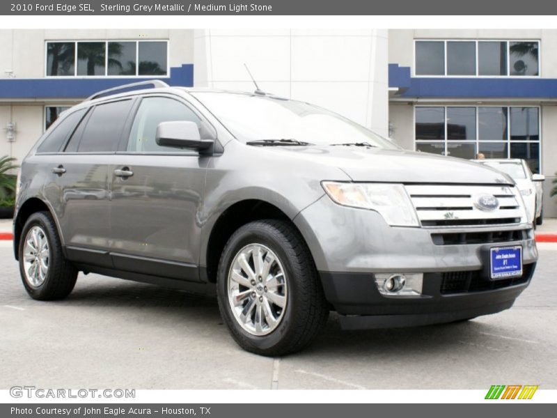 Sterling Grey Metallic / Medium Light Stone 2010 Ford Edge SEL