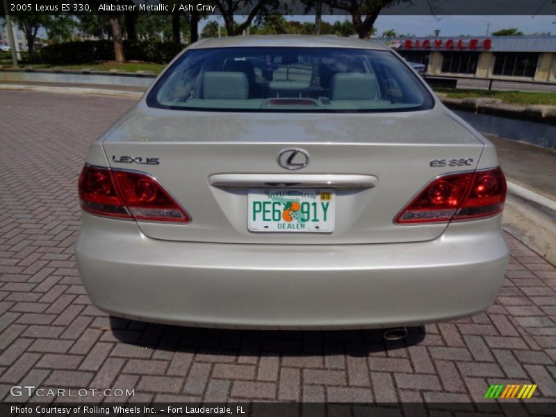 Alabaster Metallic / Ash Gray 2005 Lexus ES 330