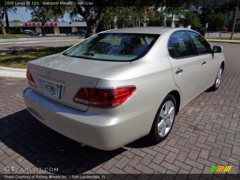 Alabaster Metallic / Ash Gray 2005 Lexus ES 330