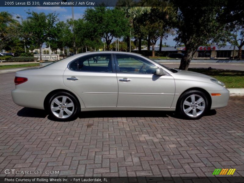 Alabaster Metallic / Ash Gray 2005 Lexus ES 330