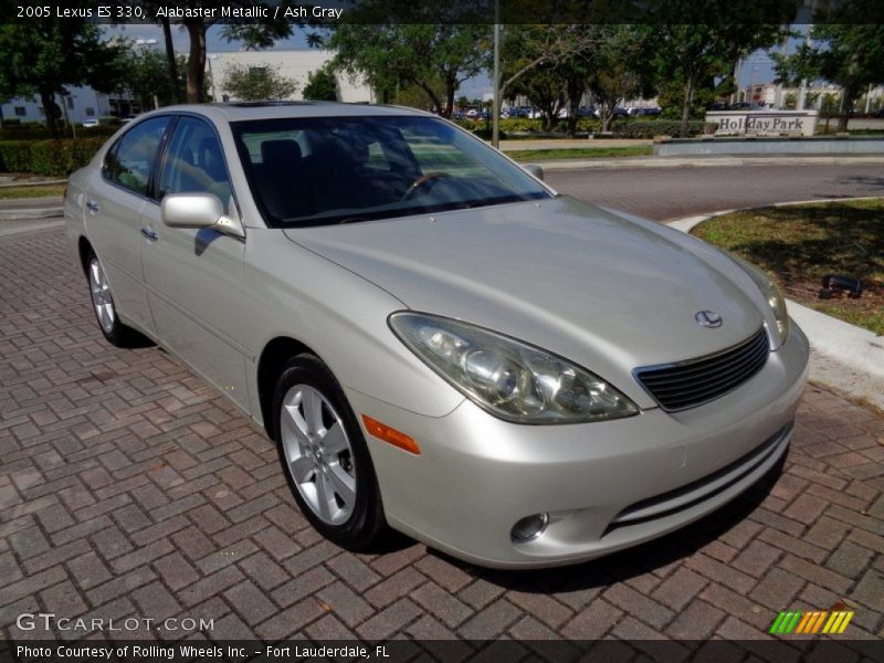 Alabaster Metallic / Ash Gray 2005 Lexus ES 330