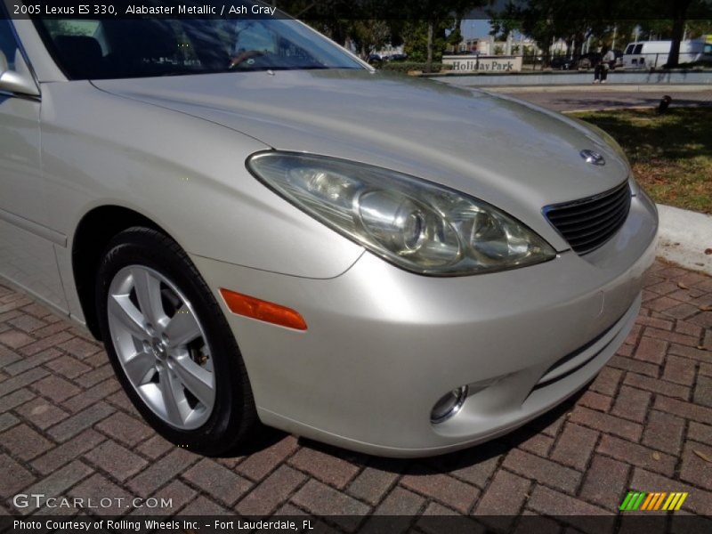 Alabaster Metallic / Ash Gray 2005 Lexus ES 330