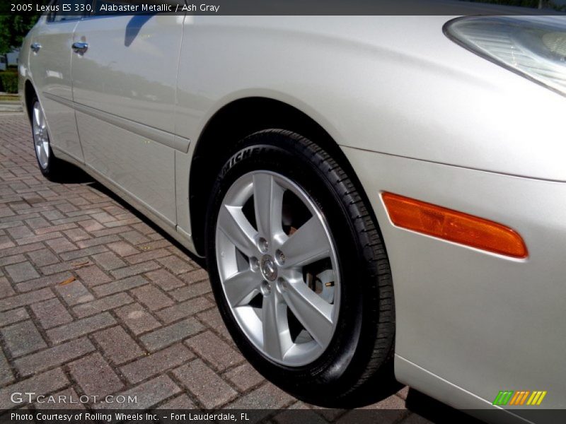 Alabaster Metallic / Ash Gray 2005 Lexus ES 330
