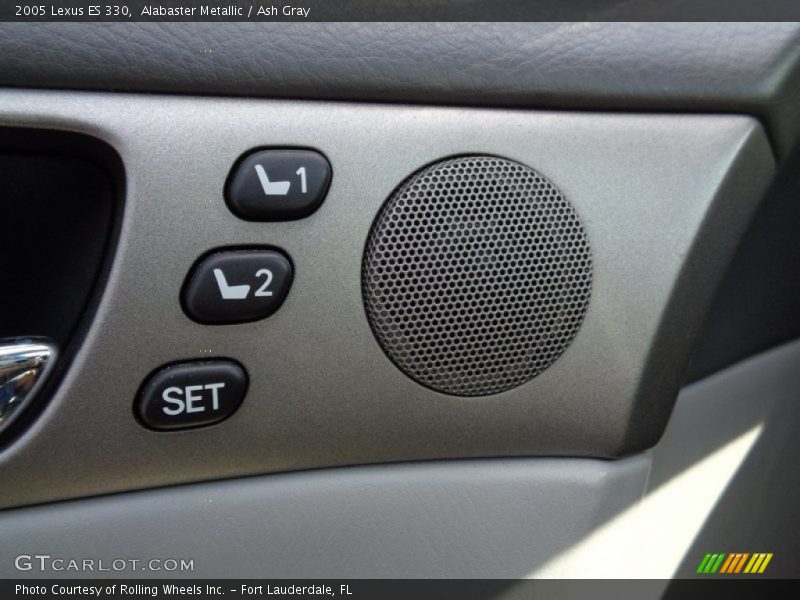 Alabaster Metallic / Ash Gray 2005 Lexus ES 330