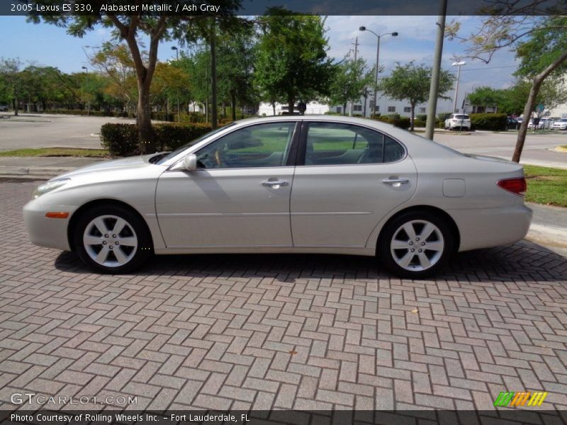 Alabaster Metallic / Ash Gray 2005 Lexus ES 330