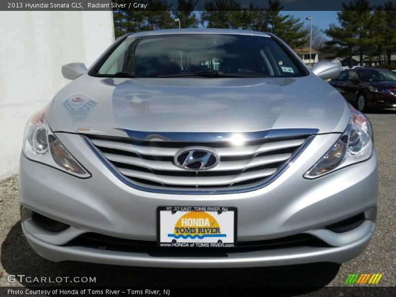 Radiant Silver / Gray 2013 Hyundai Sonata GLS