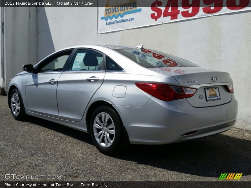 Radiant Silver / Gray 2013 Hyundai Sonata GLS