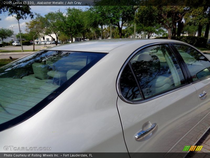 Alabaster Metallic / Ash Gray 2005 Lexus ES 330