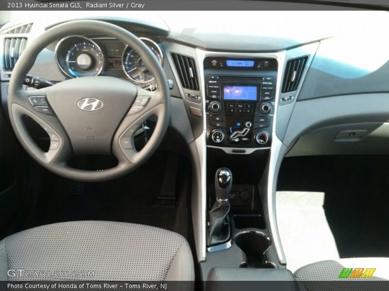 Radiant Silver / Gray 2013 Hyundai Sonata GLS