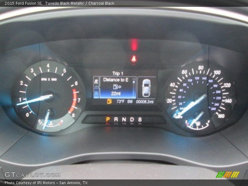 Tuxedo Black Metallic / Charcoal Black 2015 Ford Fusion SE