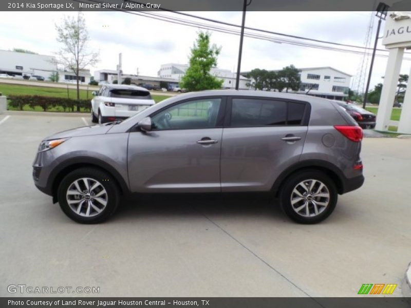 Mineral Silver / Alpine Gray 2014 Kia Sportage LX