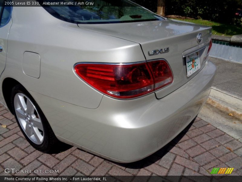 Alabaster Metallic / Ash Gray 2005 Lexus ES 330