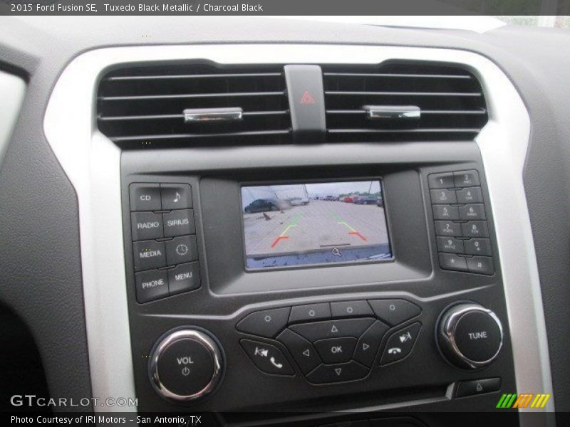 Tuxedo Black Metallic / Charcoal Black 2015 Ford Fusion SE