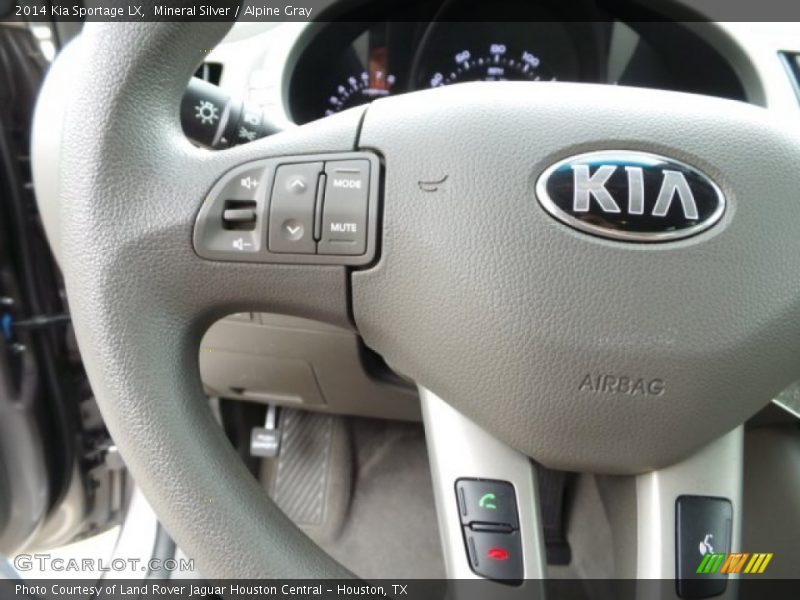 Mineral Silver / Alpine Gray 2014 Kia Sportage LX