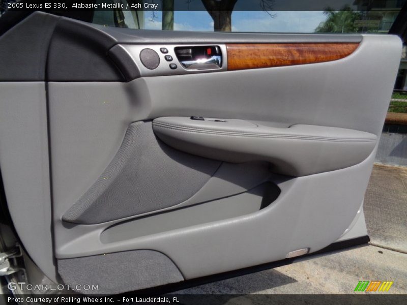 Alabaster Metallic / Ash Gray 2005 Lexus ES 330