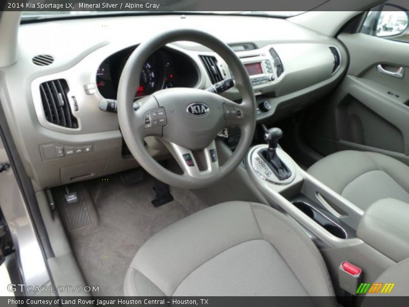 Mineral Silver / Alpine Gray 2014 Kia Sportage LX