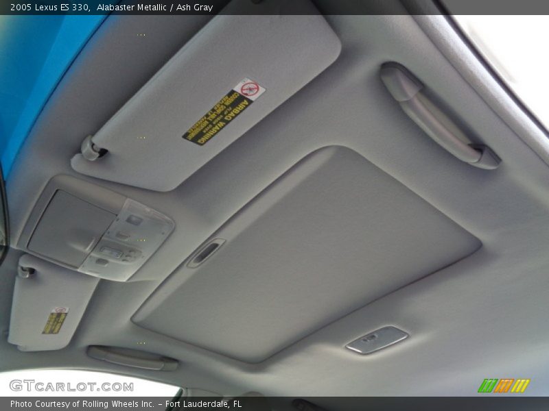 Alabaster Metallic / Ash Gray 2005 Lexus ES 330