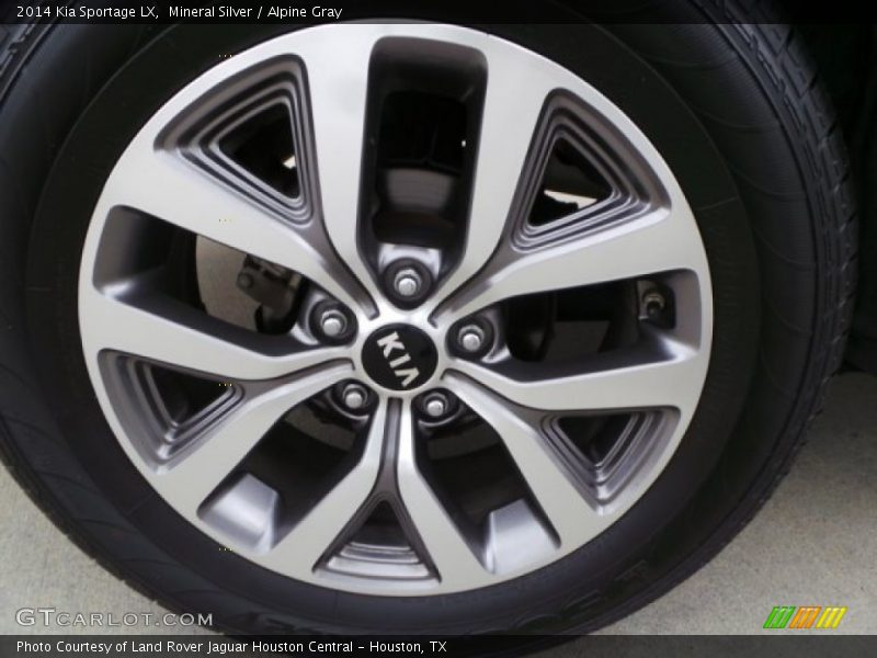 Mineral Silver / Alpine Gray 2014 Kia Sportage LX