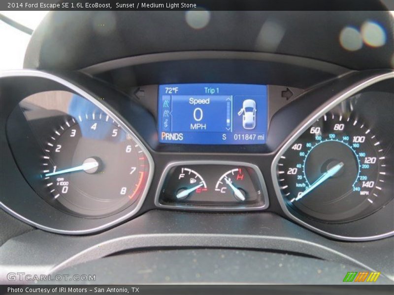 Sunset / Medium Light Stone 2014 Ford Escape SE 1.6L EcoBoost