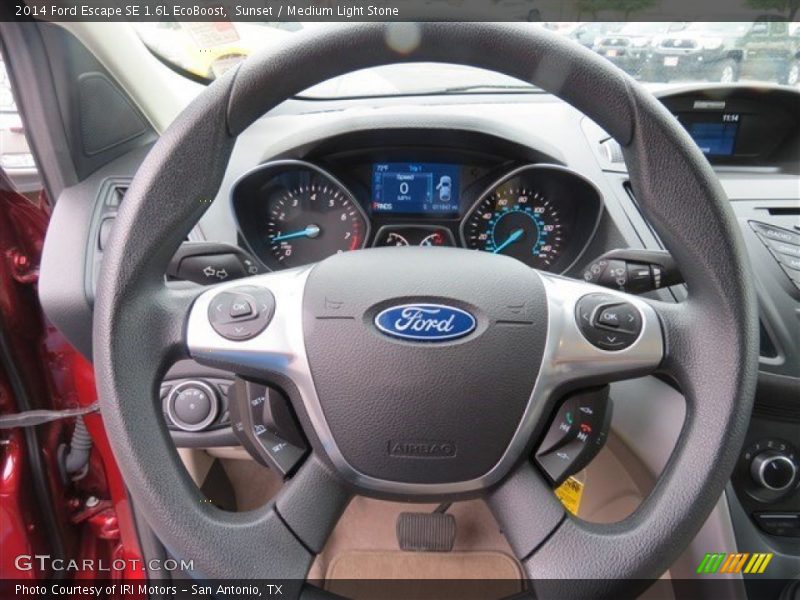 Sunset / Medium Light Stone 2014 Ford Escape SE 1.6L EcoBoost