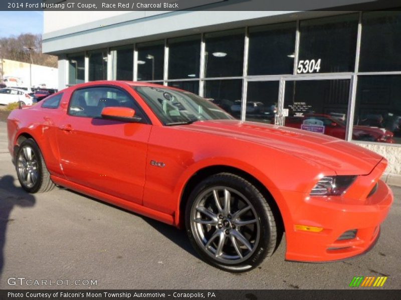Race Red / Charcoal Black 2014 Ford Mustang GT Coupe