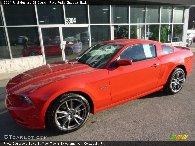Race Red / Charcoal Black 2014 Ford Mustang GT Coupe